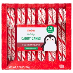 Meijer Red & White Candy Cane 12ct Box