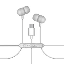 Techcellent In-ear wired type-C EB -White