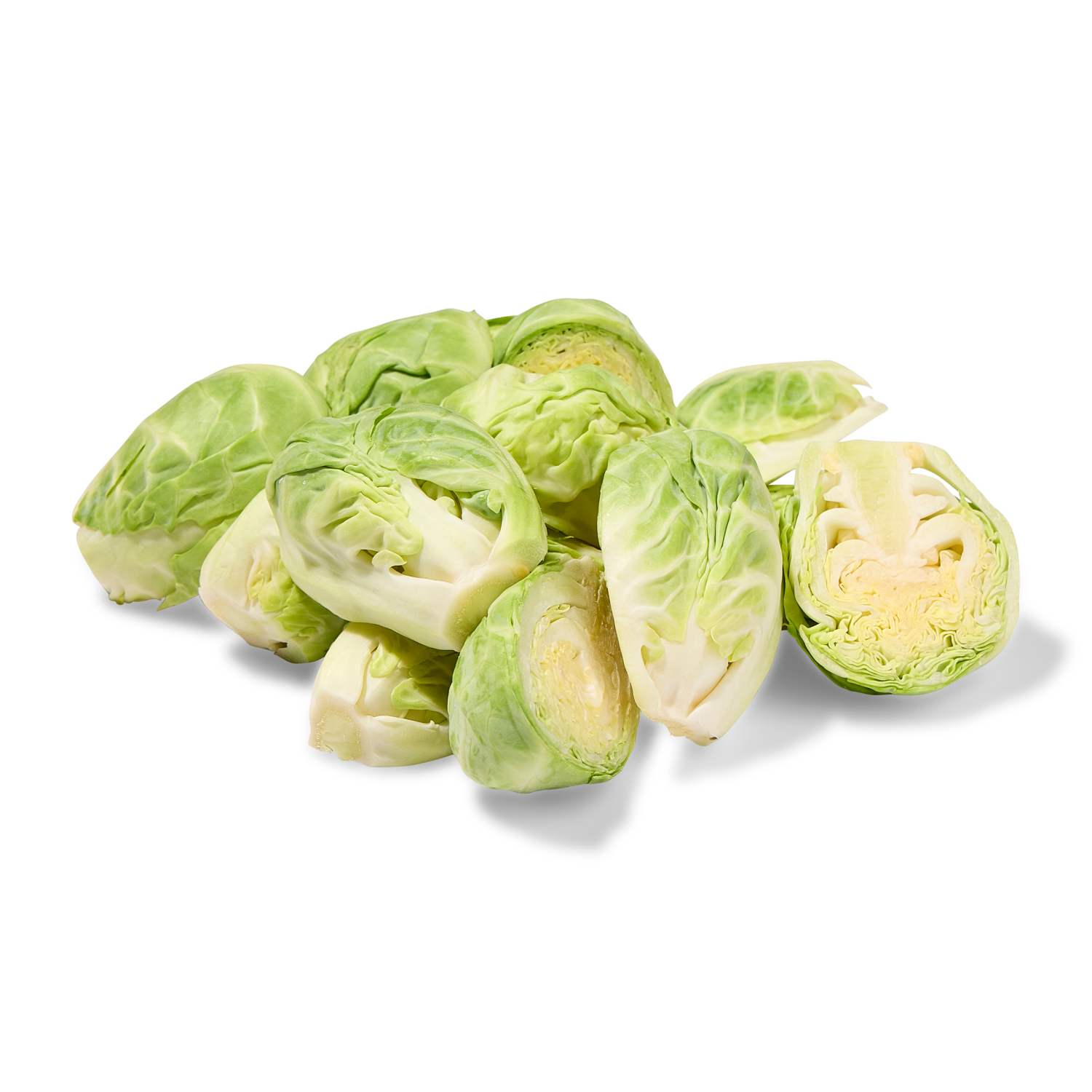 slide 3 of 3, Fresh from Meijer Halved Brussels Sprouts, Steam Bag 14 oz., 14 oz