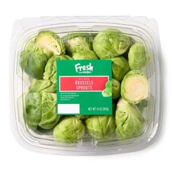 Halved Brussels Sprouts, Steam Bag 14 Oz