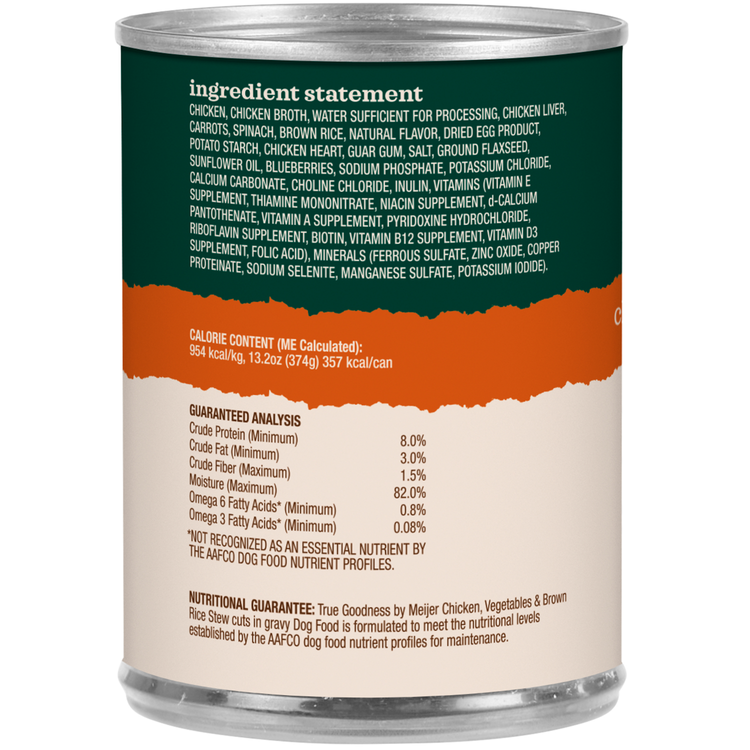 slide 2 of 3, True Goodness Chicken and Brown Rice Wet Dog Food, 13.2 oz, 13.2 oz