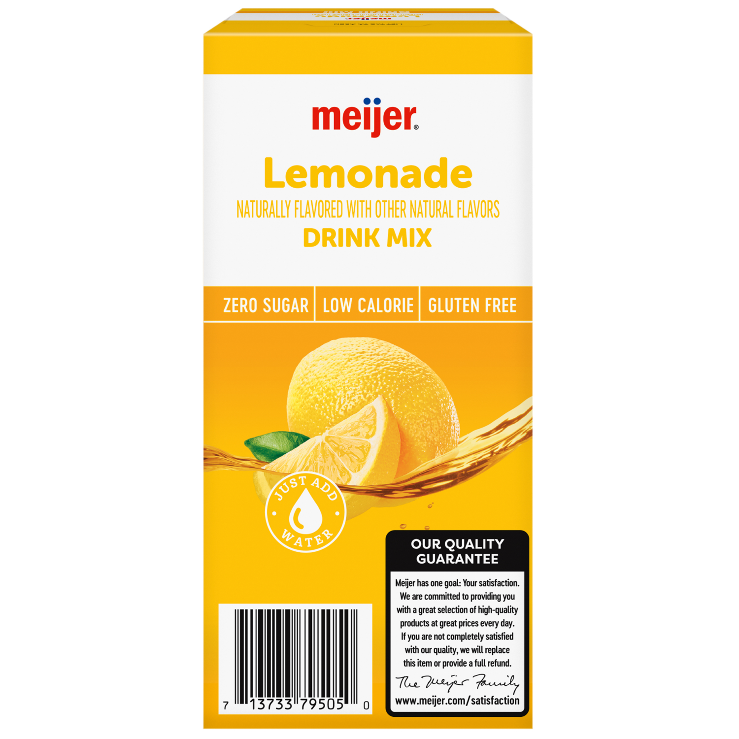 slide 2 of 8, Meijer Lemonade Drink Mix, 6 Count, 6 ct