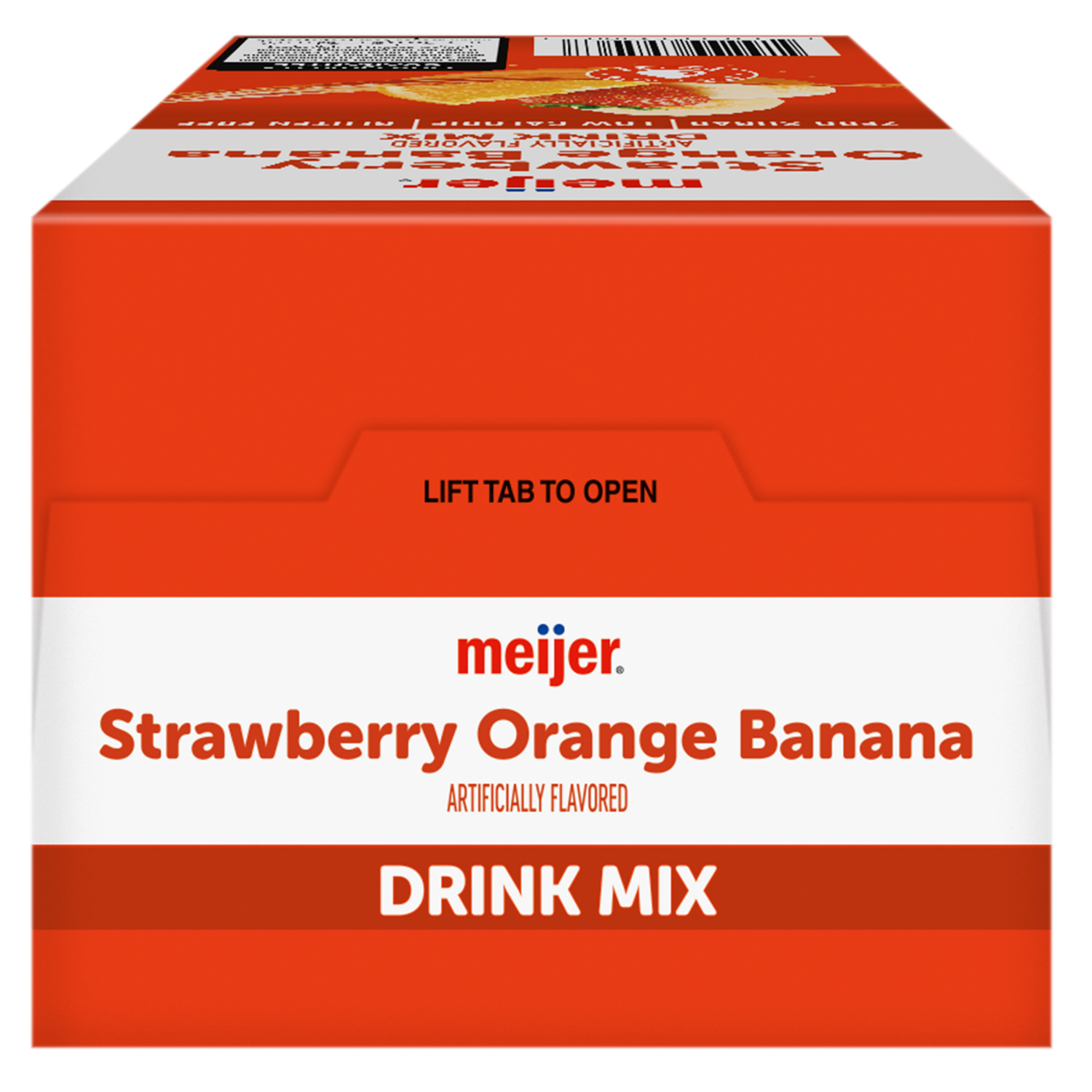 slide 8 of 8, Meijer Sugar Free Strawberry Orange Banana Drink Mix - 6 ct, 6 ct