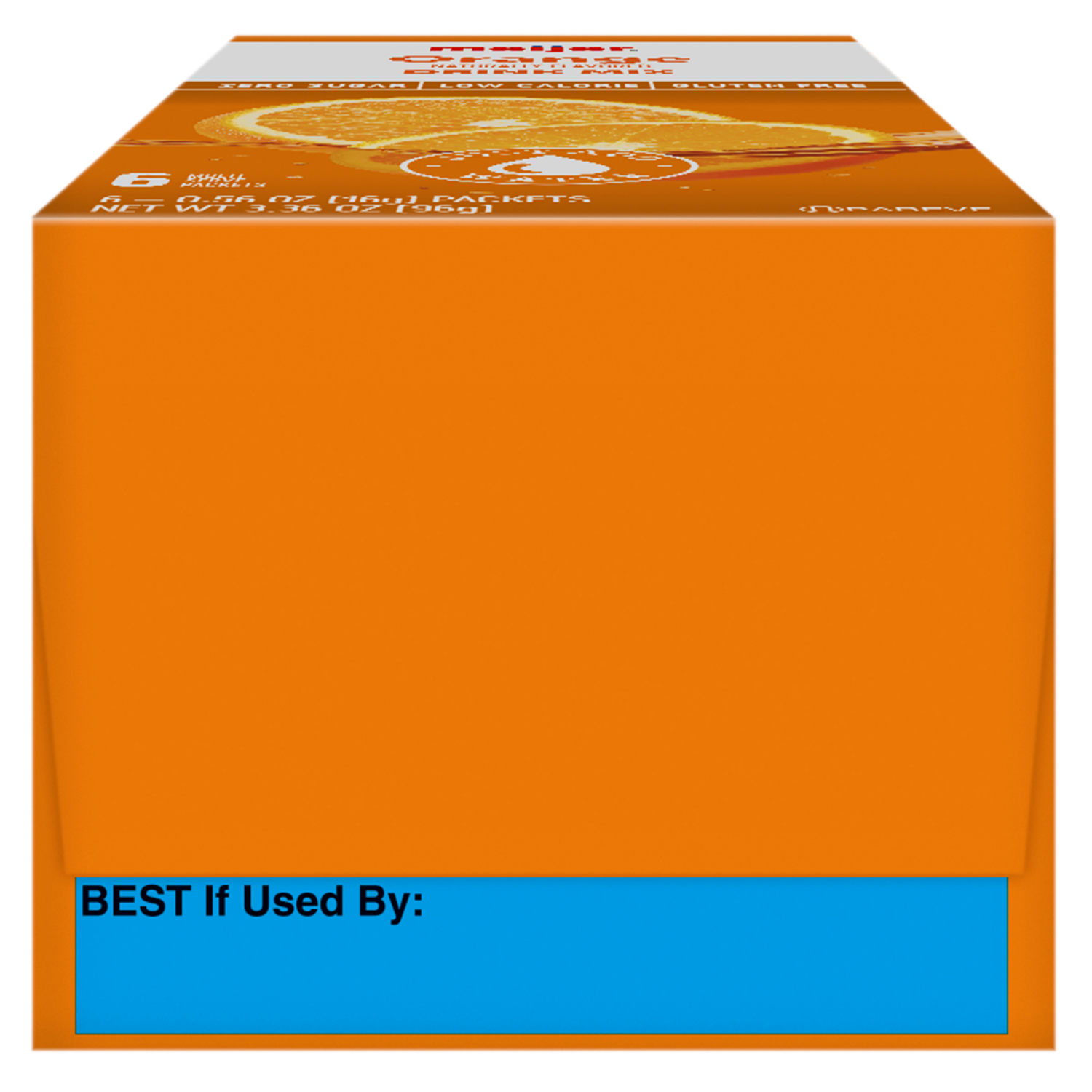 slide 3 of 8, Meijer Orange Drink Mix, 3.34 oz, 3.34 oz