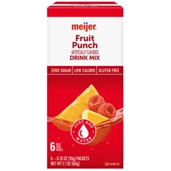 Meijer Fruit Punch Drink Mixer - 6 ct