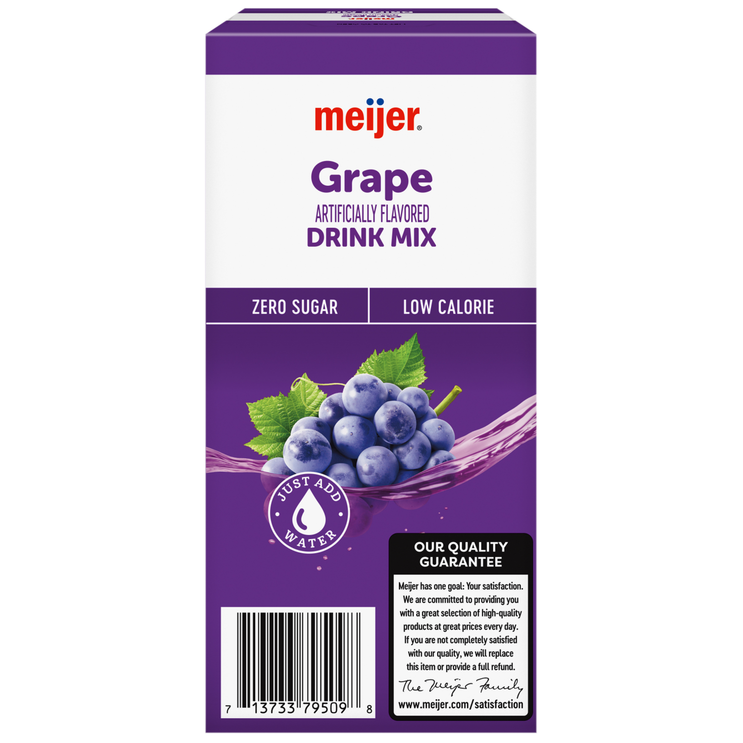 slide 2 of 8, Meijer Grape Drink Mix, 6 Count, 6 ct