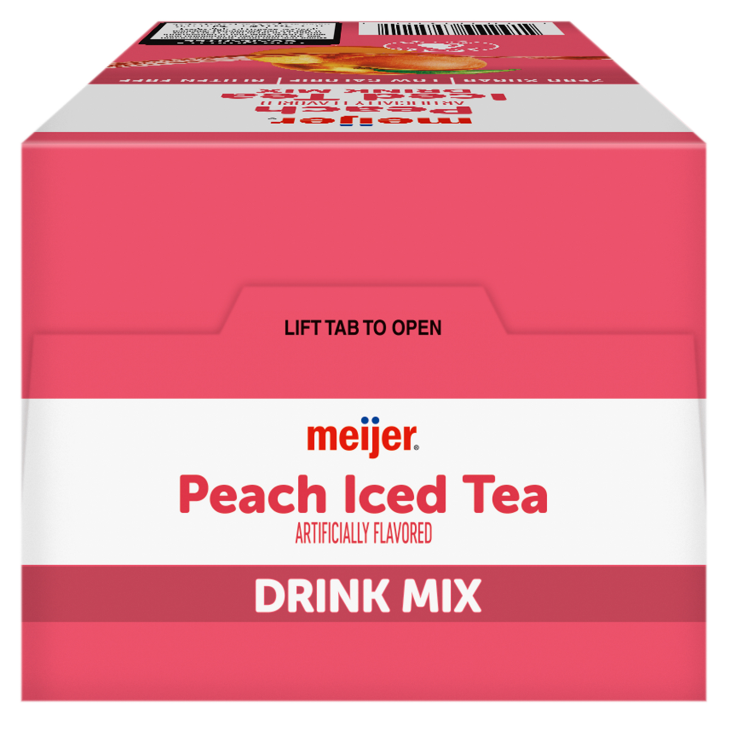 slide 8 of 8, Meijer Peach Iced Tea Drink Mix - 6 ct, 6 ct