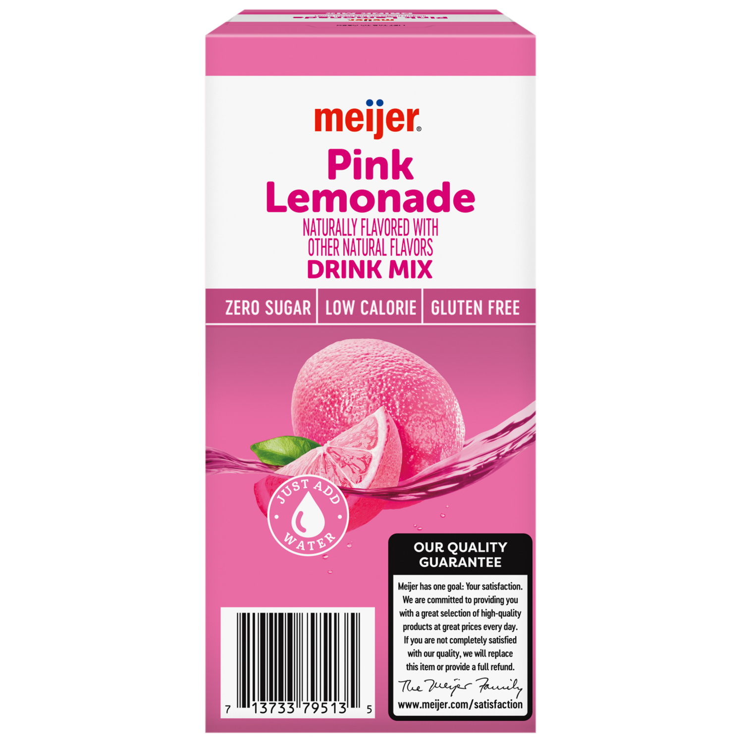 slide 2 of 8, Meijer Pink Lemonade Drink Mix - 6 ct, 6 ct