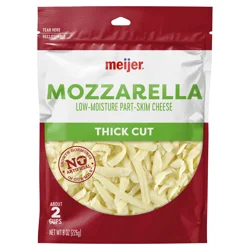 Meijer Wide Shredded Mozzarella Cheese