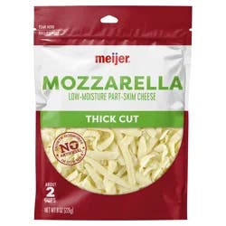 Meijer Wide Shredded Mozzarella Cheese