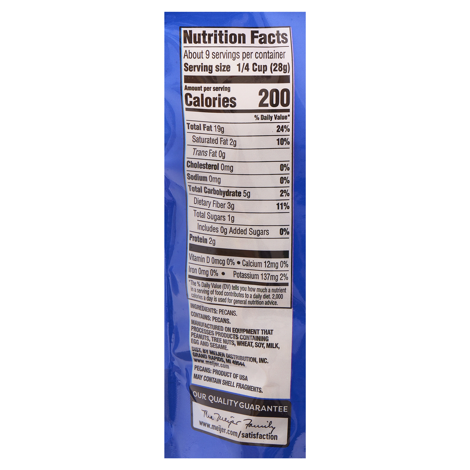 slide 5 of 5, Meijer Chopped Pecans, 8.5 oz