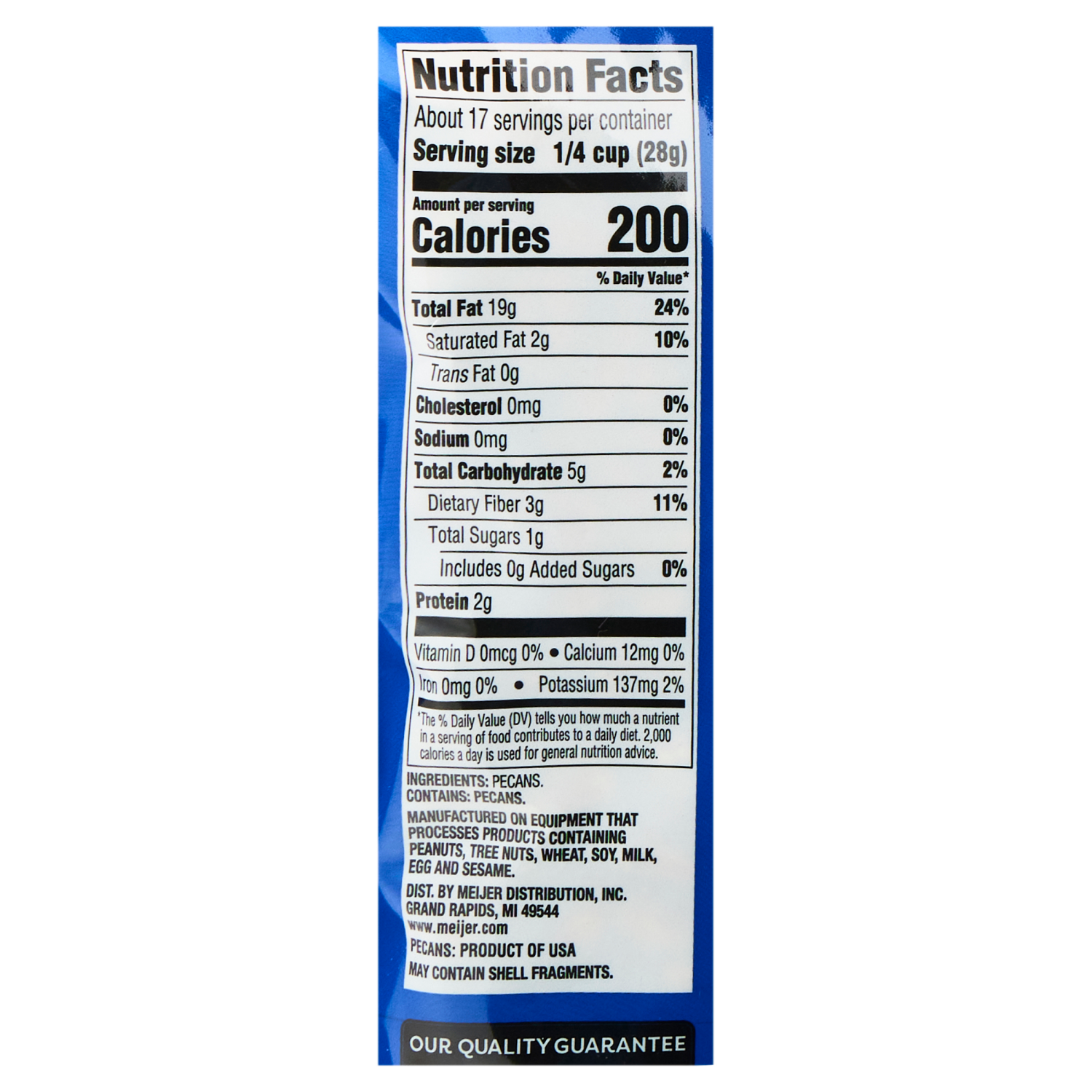 slide 3 of 3, Meijer Chopped Pecans, 16.8 oz