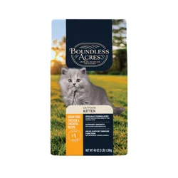 Boundless Acres Premium Grain Free Dry Kitten Food, Chicken & Chickpea ...