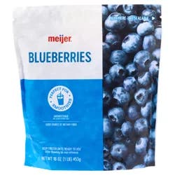 Meijer Frozen Blueberries