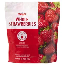 Whole Frozen Strawberries, 16 Oz