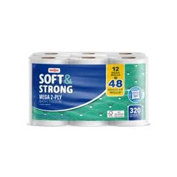Meijer Soft & Strong Mega 2-PLY Bath Tissue