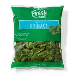 Fresh From Meijer Baby Spinach 6 oz