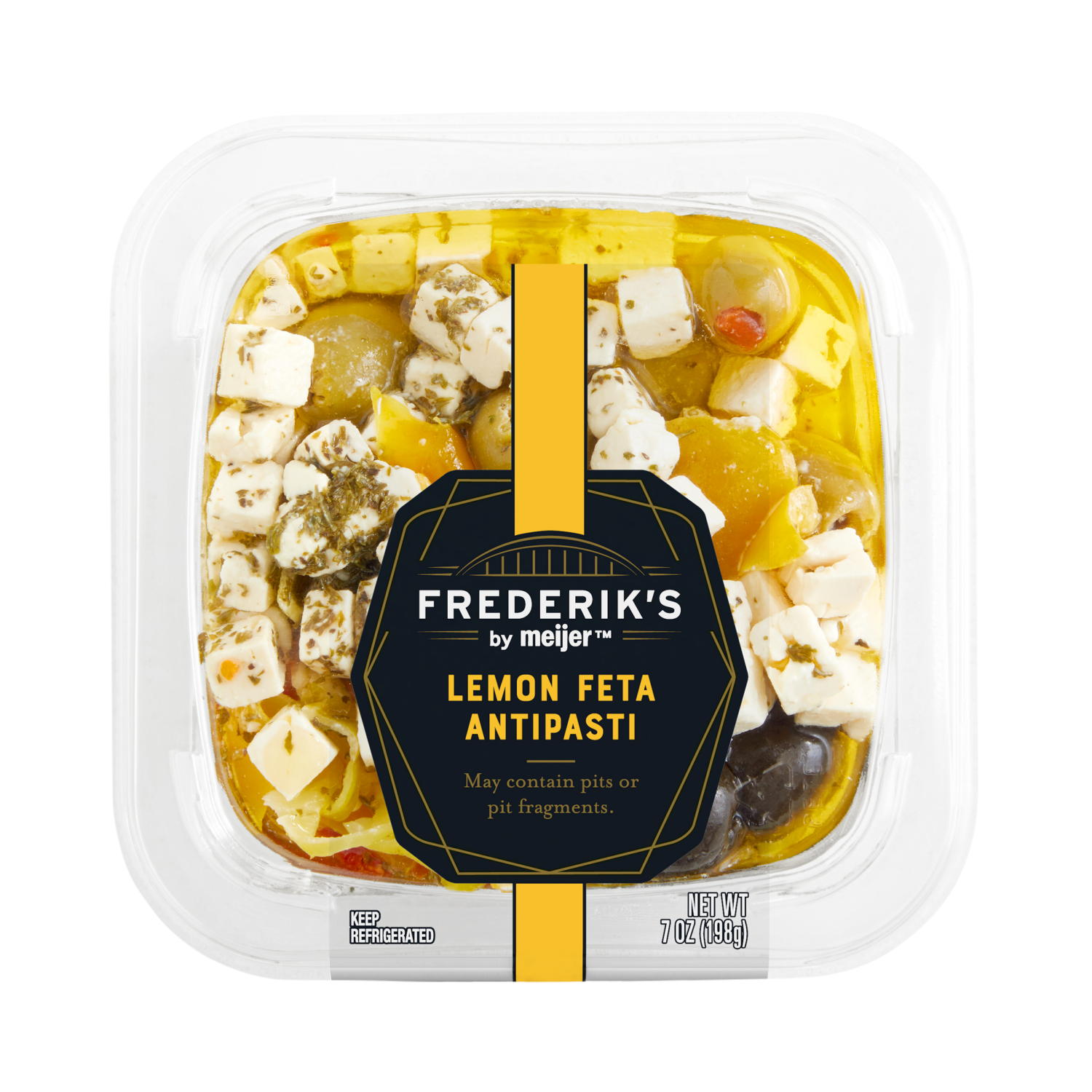 slide 1 of 5, Frederik's By Meijer Frederik's Lemon Feta Antipasti, 7oz., 7 oz