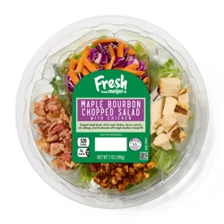 Fresh From Meijer Chopped Maple Bourbon Salad Bowl 7 oz