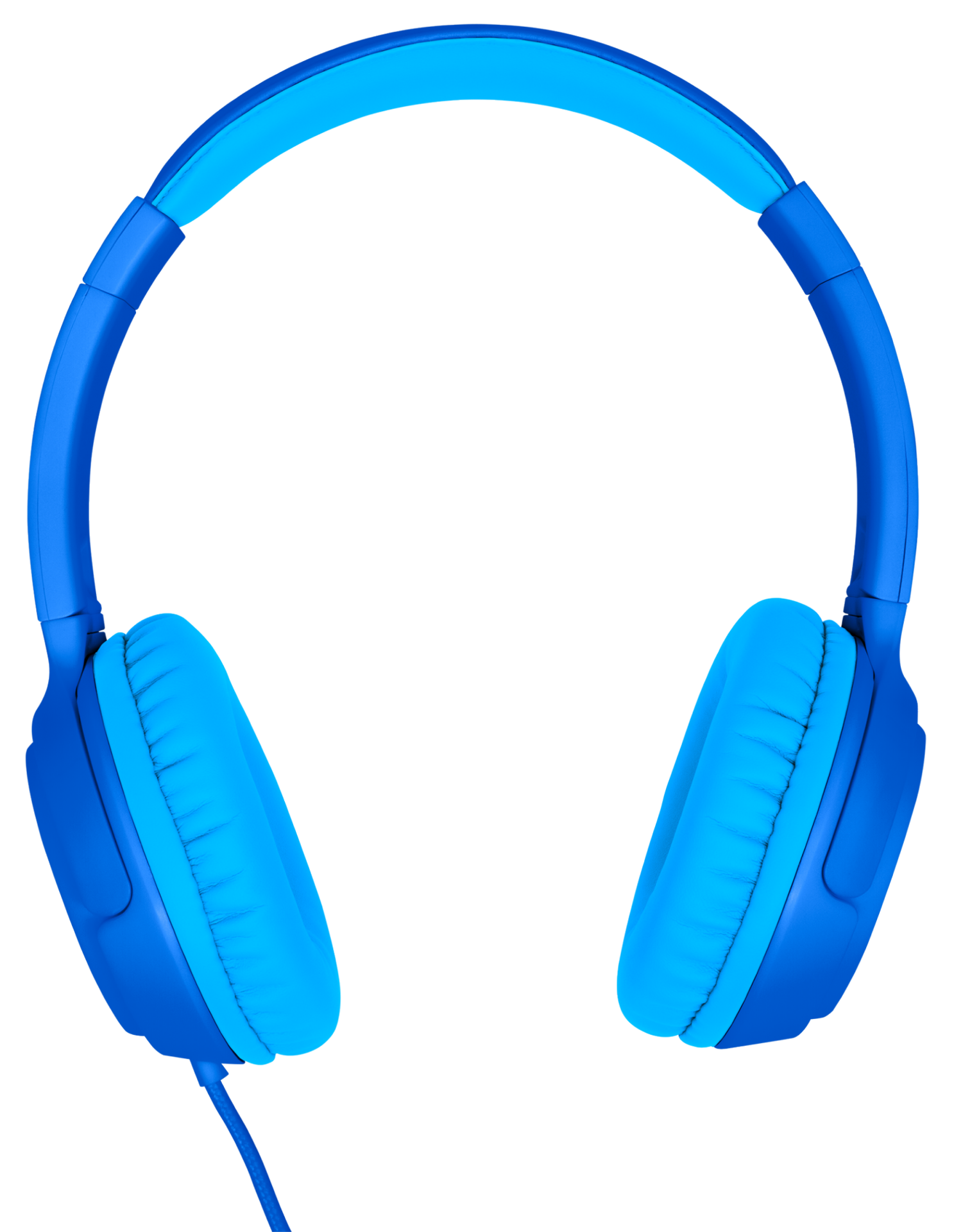 slide 1 of 6, Kids Headphones With Microphone Blue, 1 ct