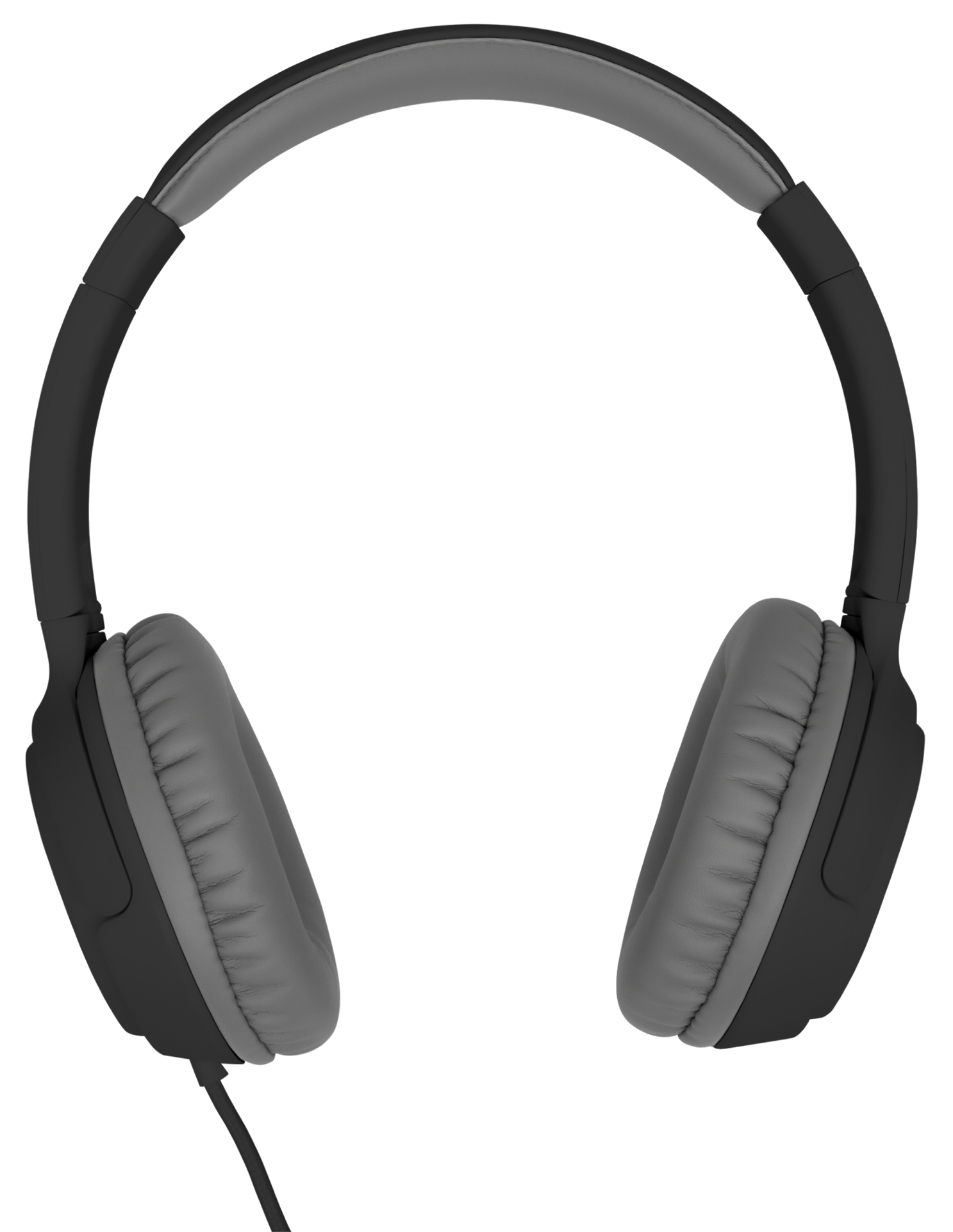slide 1 of 6, Kids Headphones With Microphone Black, 1 ct