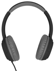 Kids Headphones With Microphone Black