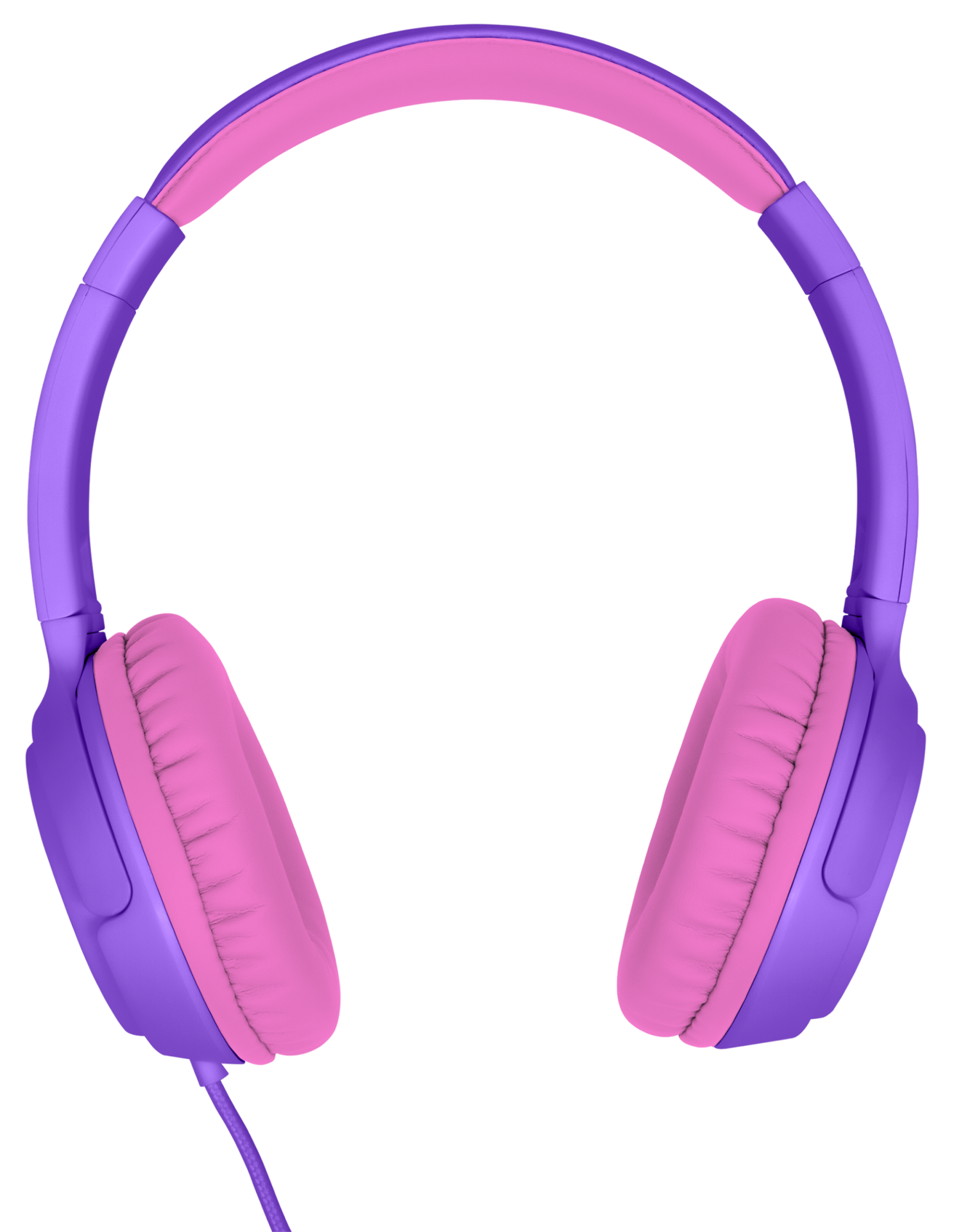slide 1 of 6, Techcellent Kids Headphones With Microphone Pink, 1 ct