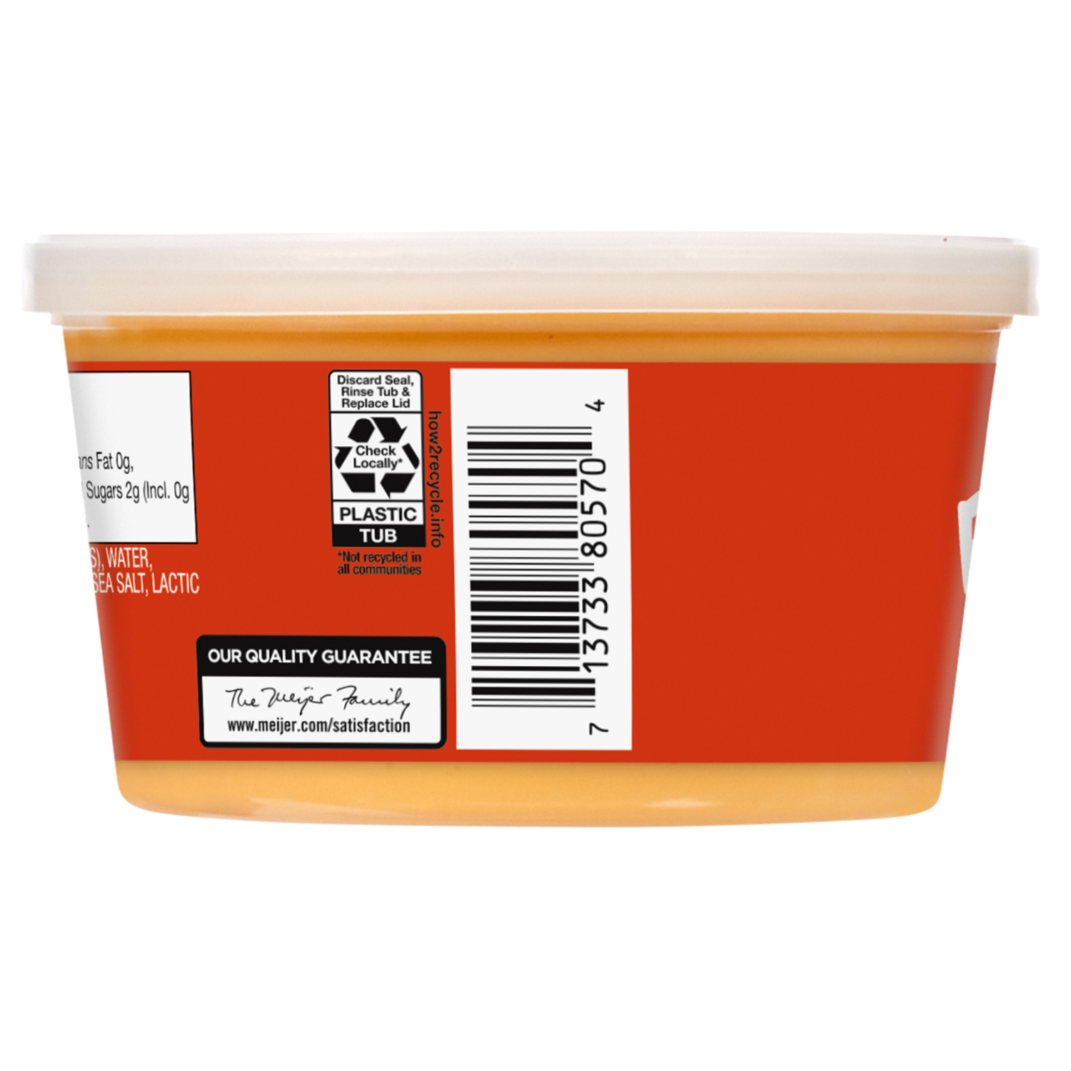 slide 3 of 5, Fresh from Meijer Sharp Cheddar Cold Pack Cheese Spread, 8 oz., 8 oz