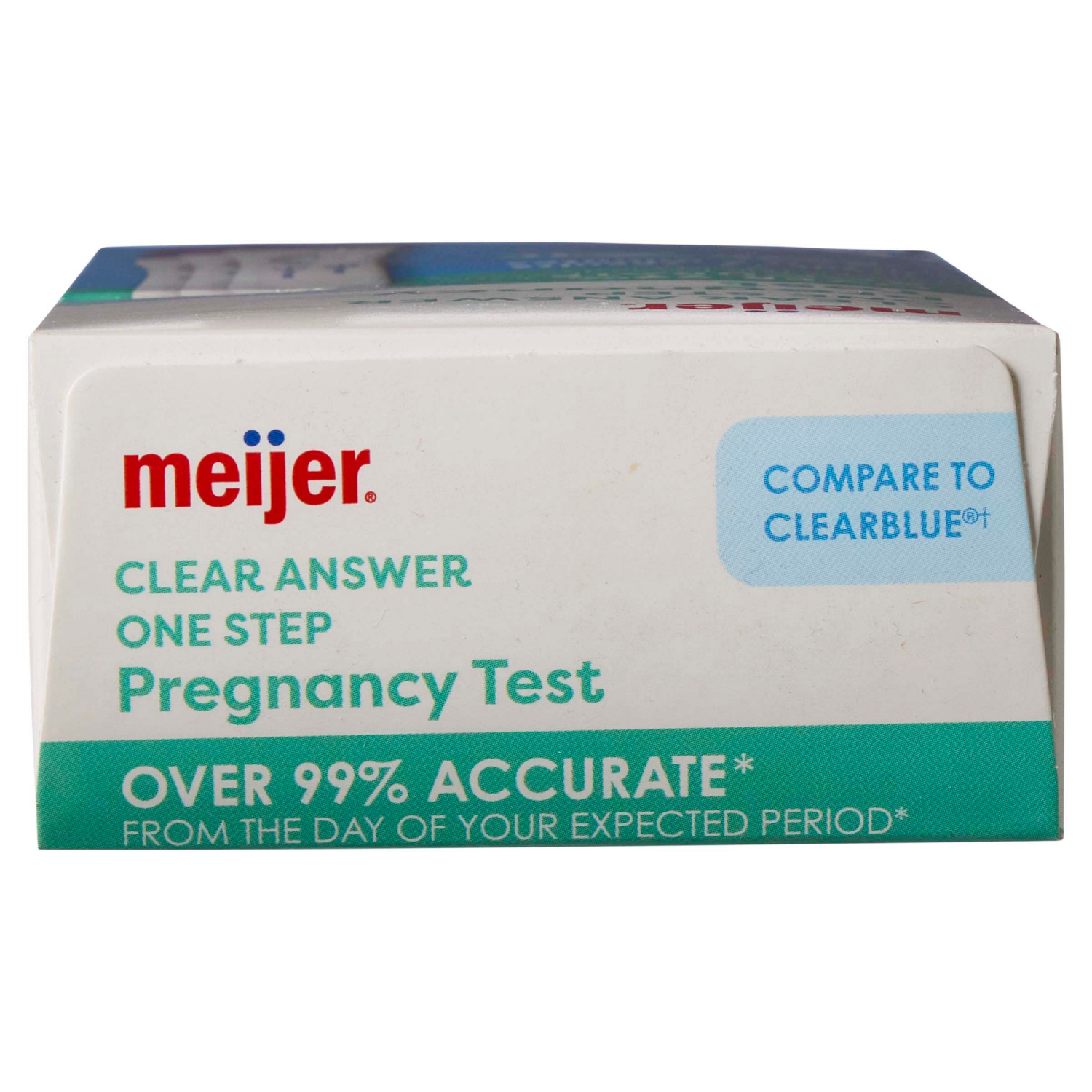 slide 4 of 4, Meijer Clear Answer Pregnancy Test, 3 ct