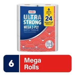 Meijer Ultra Strong Mega Roll Bath Tissue