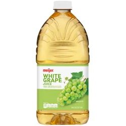 Meijer 100% Juice White Grape 64Oz