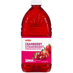 Meijer Cranberry Strawberry Juice Cocktail, 64 Oz