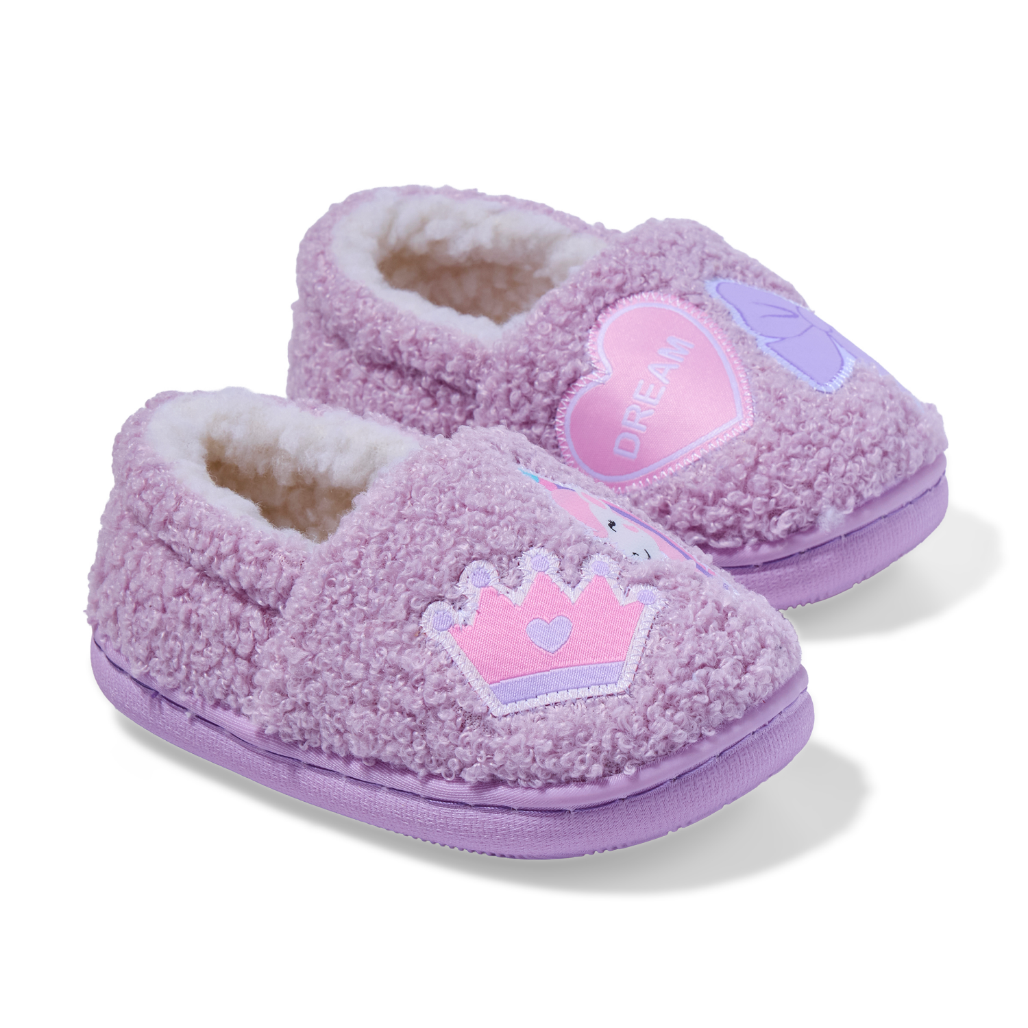 slide 1 of 6, Falls Creek Kids Tod Gril Aline Unicorn. Purple. Size L, LG