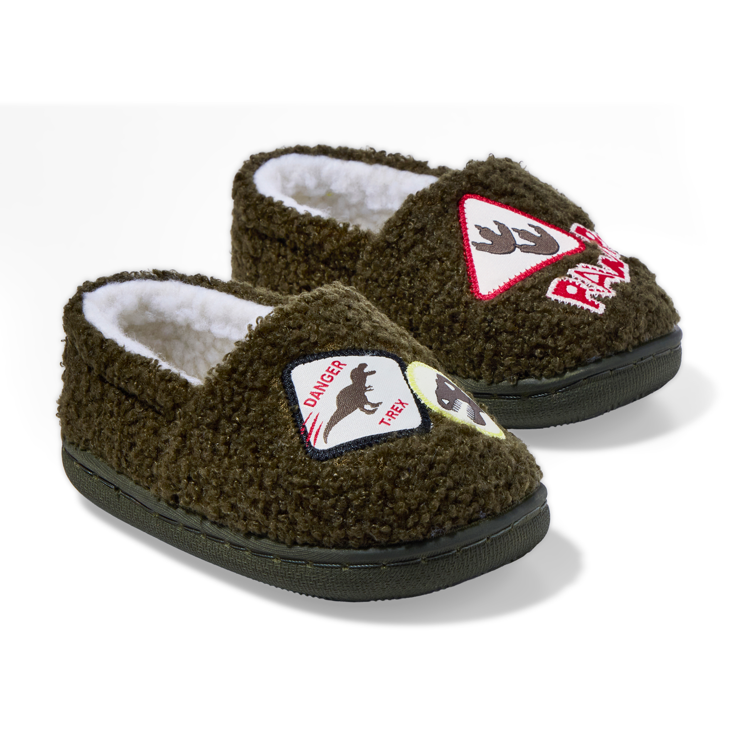 slide 1 of 6, Falls Creek Kids Tod Boy Aline Dino. Green. Size L, LG