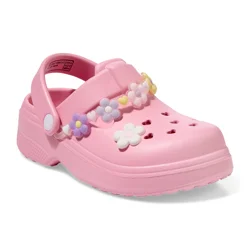 Sol Borne Girl Coast Mj Flowers, Pink, Size 11