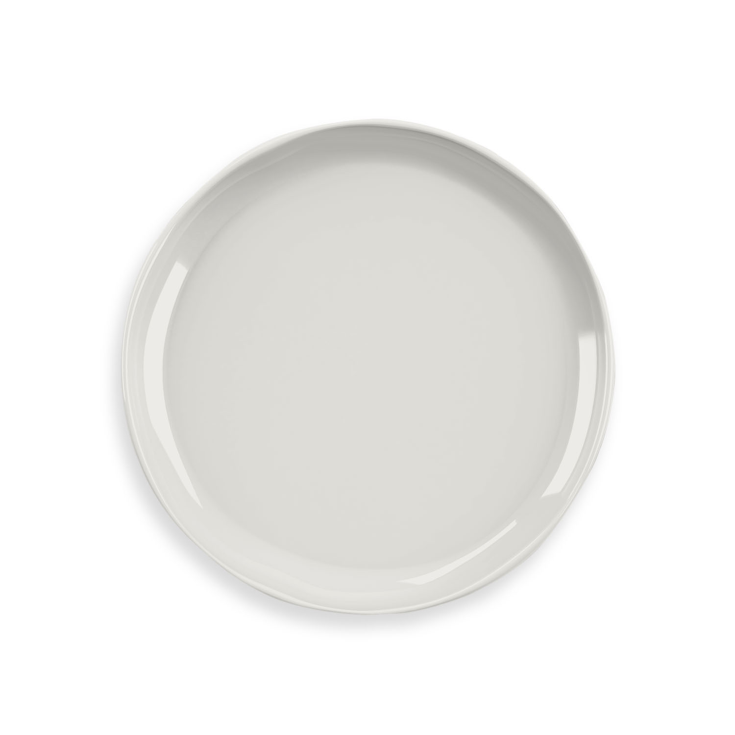 slide 1 of 1, ROOM & RETREAT RR MELAMINE DINNER PLATE WHITE, 1 ct