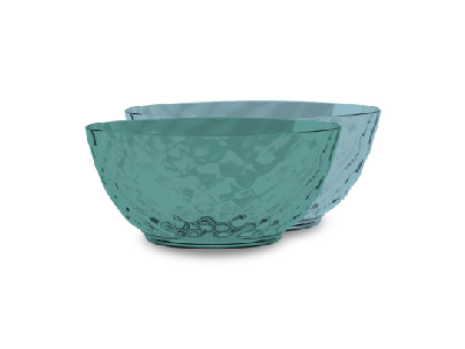 slide 1 of 1, ROOM & RETREAT RR PLASTIC SERVING BOWL BLUE/TEAL ASTD, 1 ct
