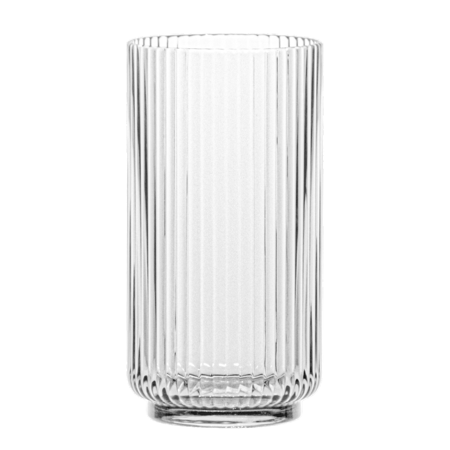 slide 1 of 2, ROOM & RETREAT RR RIBBED ACRYLIC TALL TUMBLER 22OZ CLEAR, 22 oz