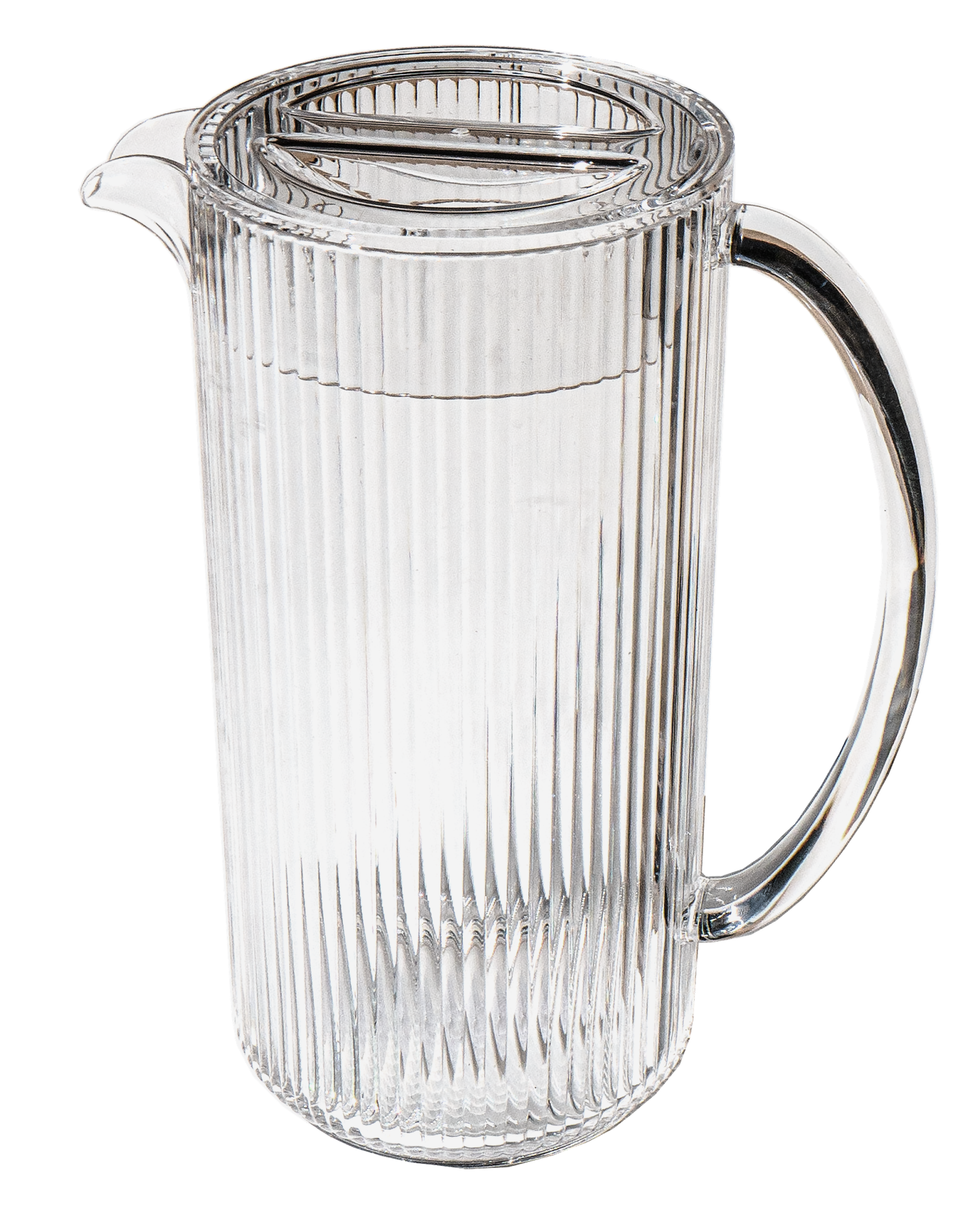 slide 1 of 2, ROOM & RETREAT RR ACRYLIC PITCHER WITH LID 111OZ CLEAR, 111 oz