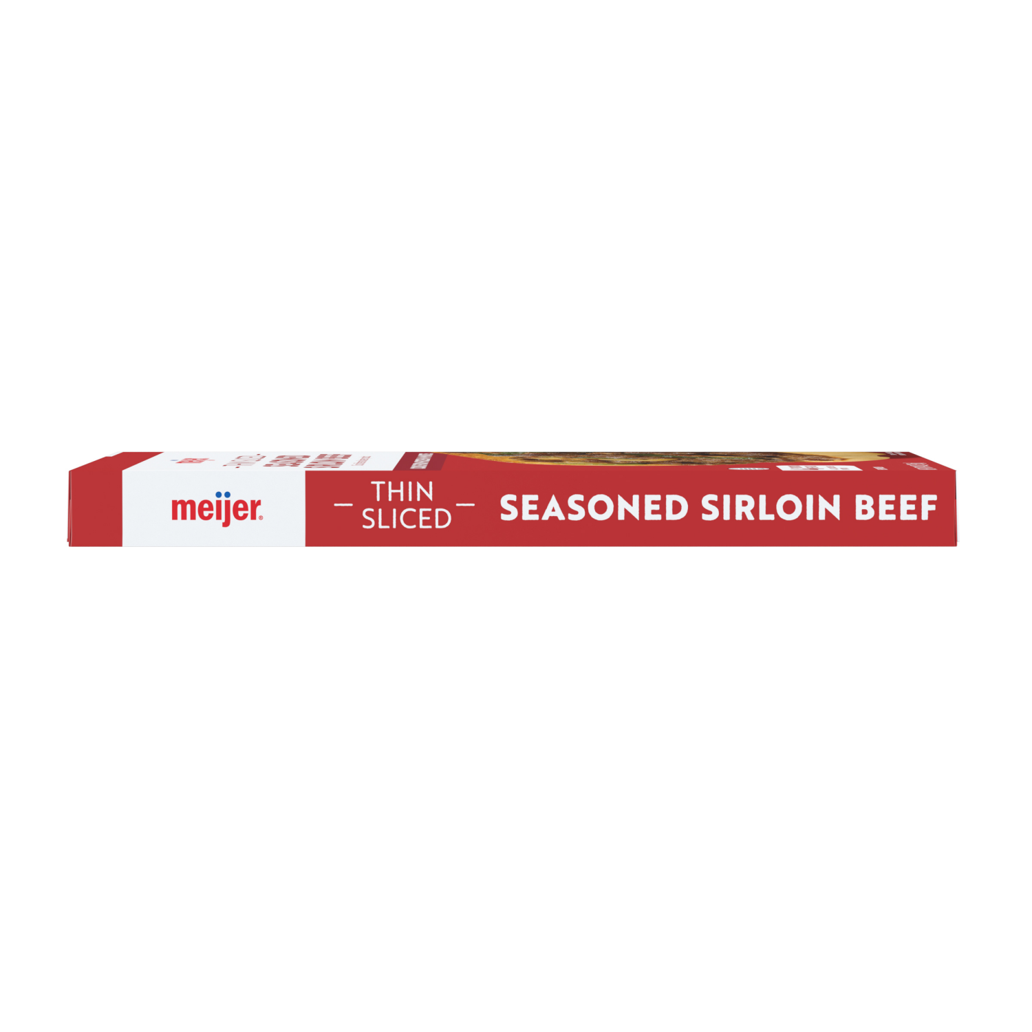 slide 4 of 6, Meijer Thin Sliced Seasoned Sirloin Beef Frozen, 14 oz, 14 oz