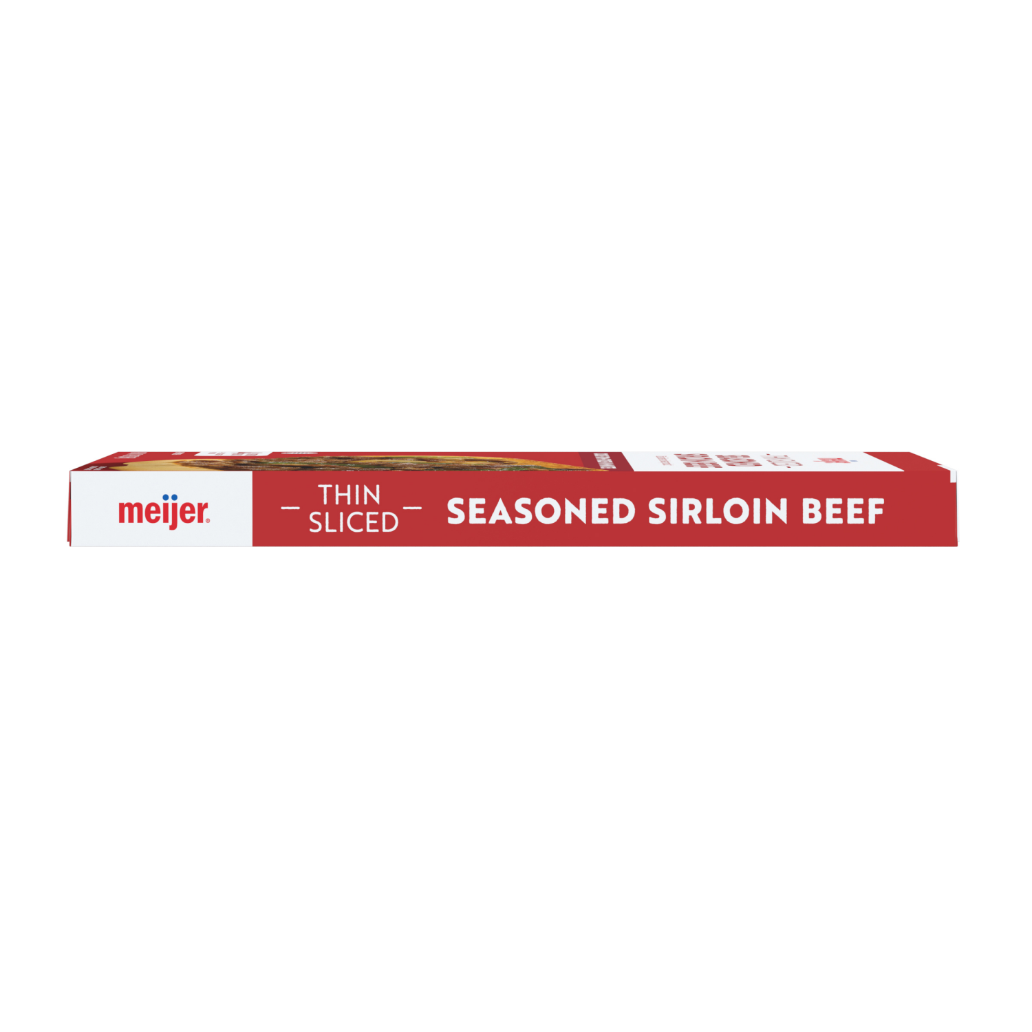 slide 5 of 6, Meijer Thin Sliced Seasoned Sirloin Beef Frozen, 14 oz, 14 oz