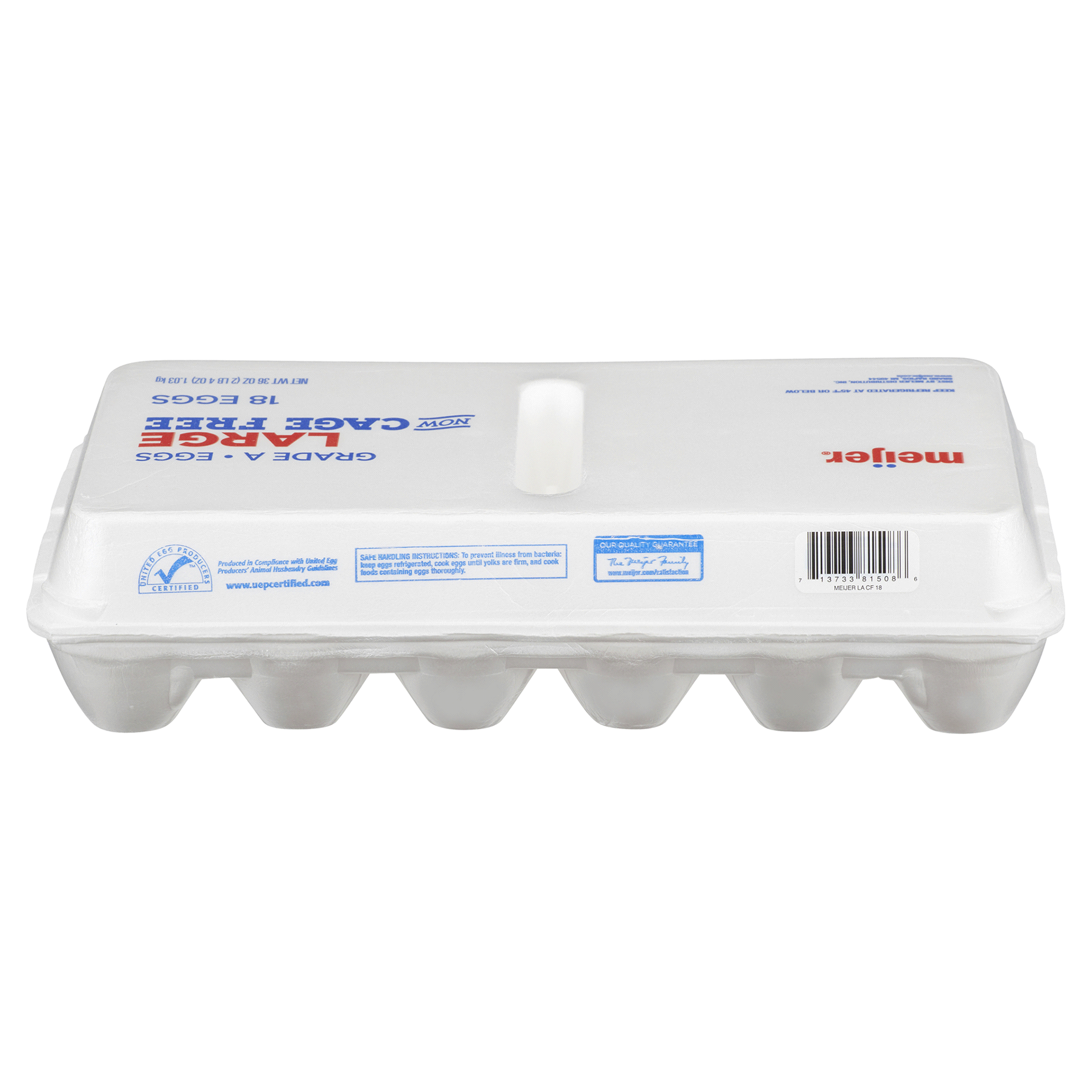 Meijer Cage Free Grade A Large Eggs 18 ct Shipt