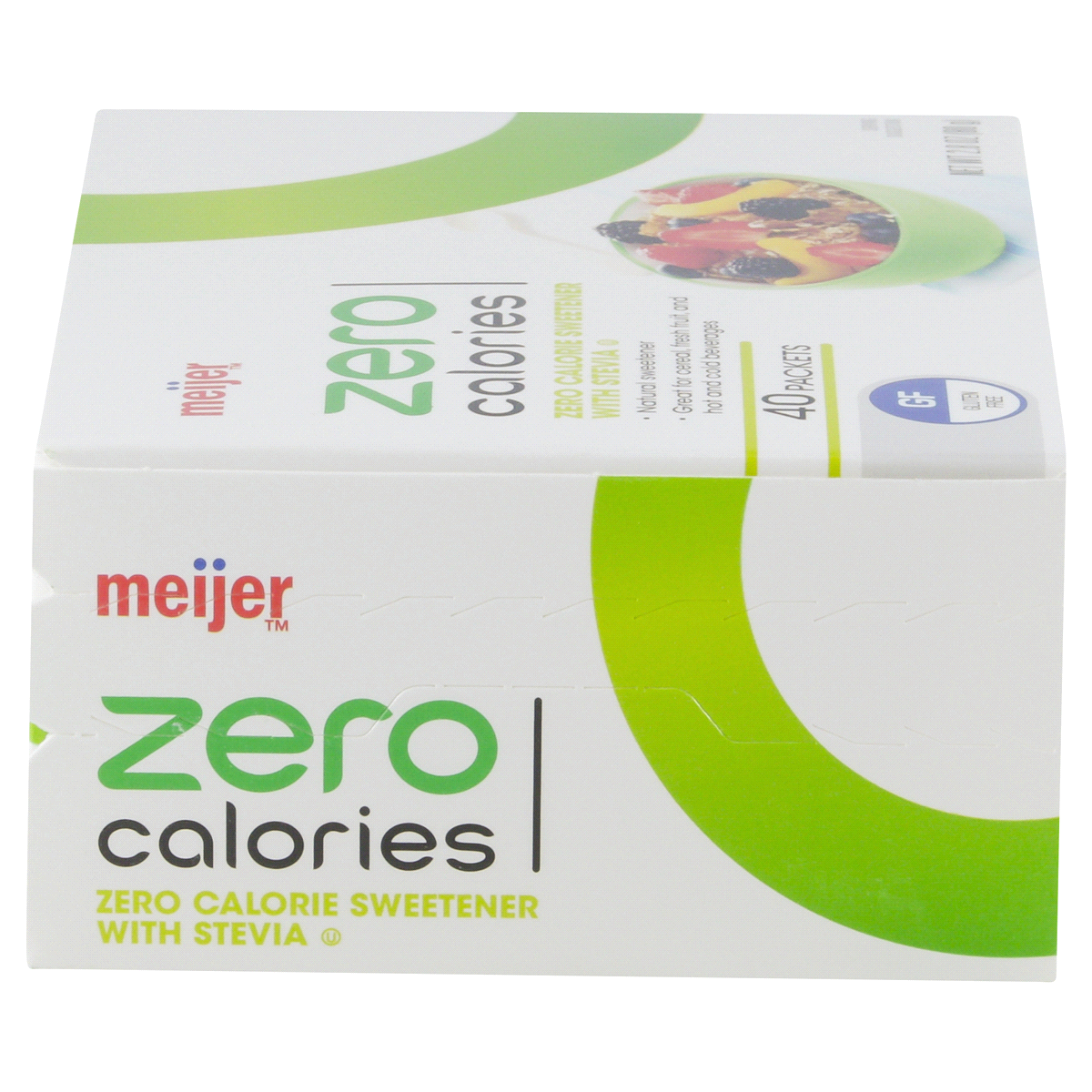 slide 2 of 6, Meijer Zero Calorie Stevia Sweetener, 40 ct
