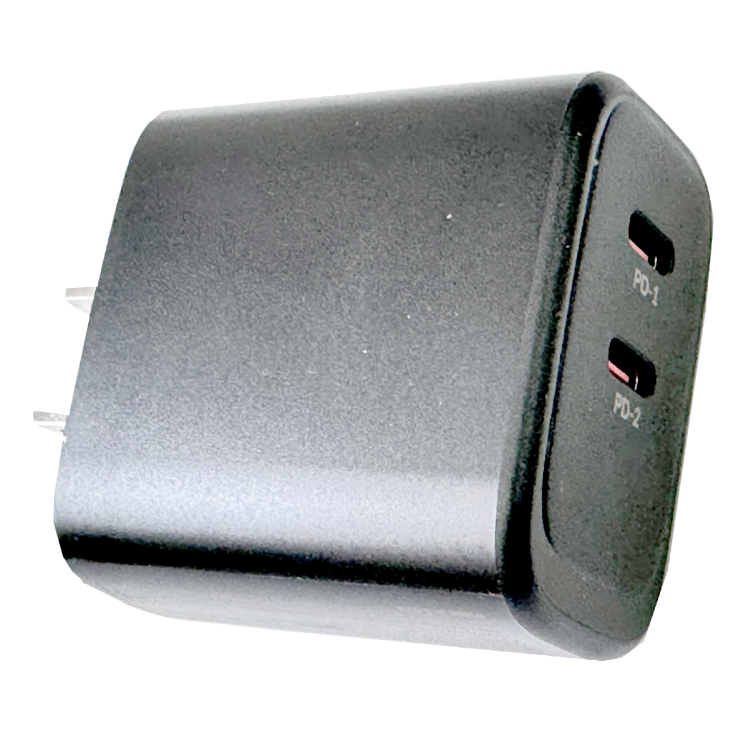 slide 6 of 6, Techcellent 2 USB C PD Wall Charger, 45W Black, 1 ct