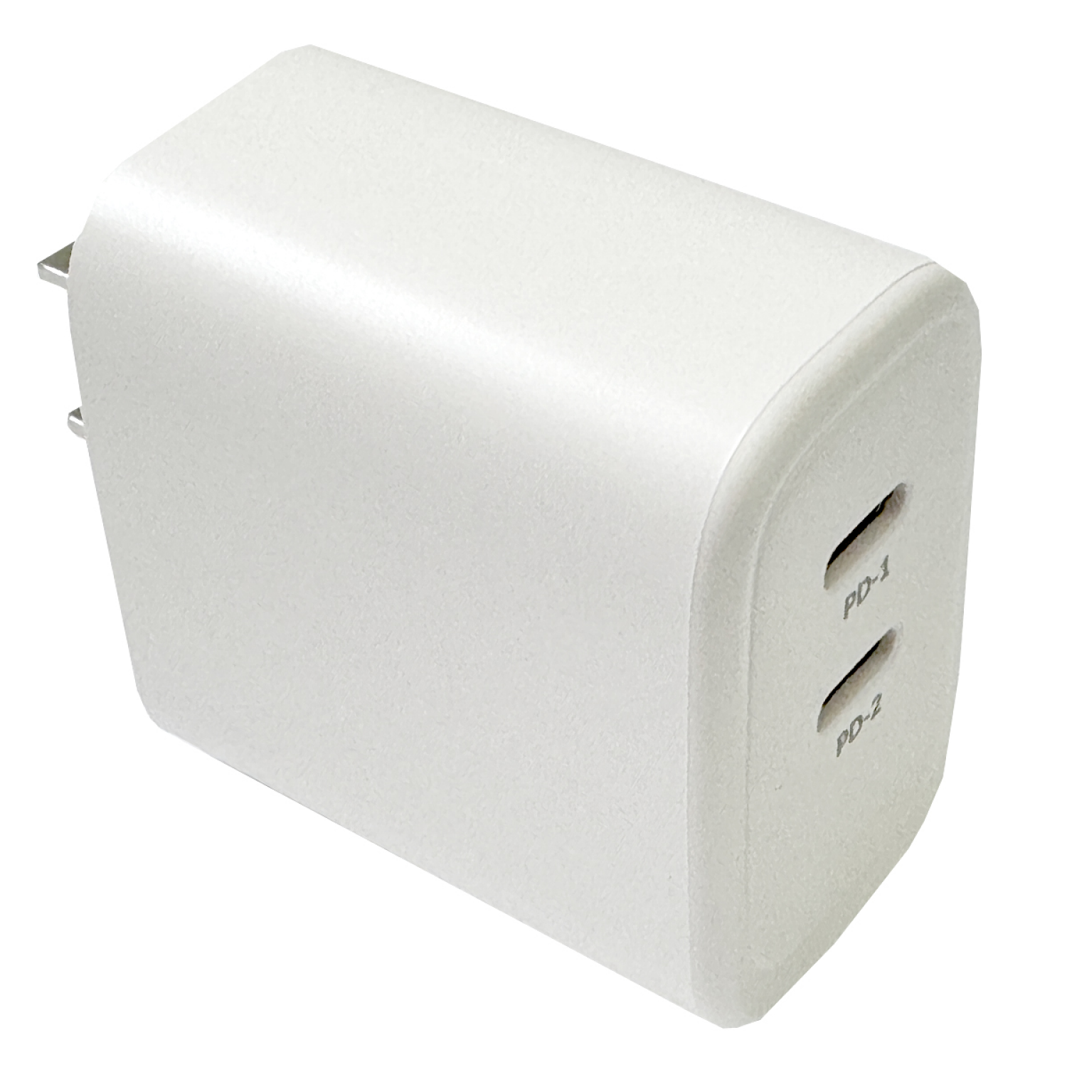 slide 6 of 6, Techcellent 2 USB C PD Wall Charger, 45W White, 1 ct