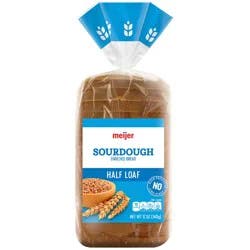 Meijer Sourdough Bread, Half Loaf, 12 Oz