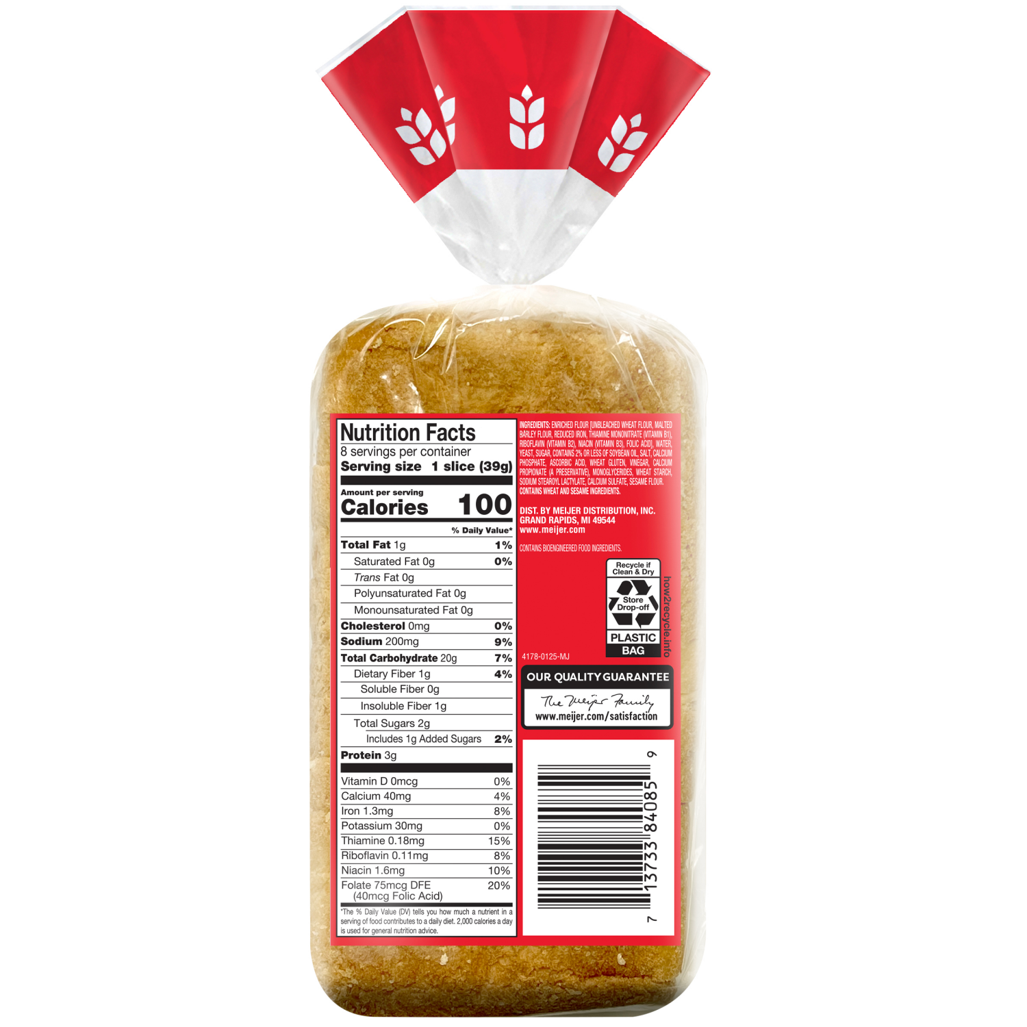 slide 2 of 8, Meijer MOB Texas Toast Half Loaf, 12 oz