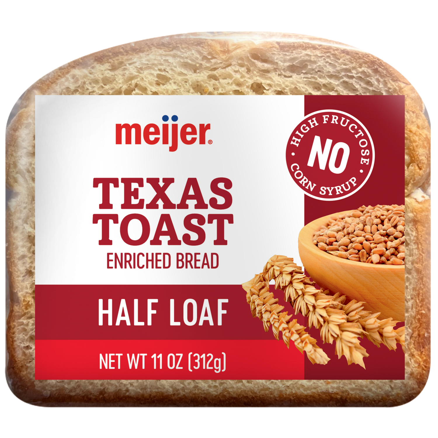 slide 3 of 8, Meijer MOB Texas Toast Half Loaf, 12 oz