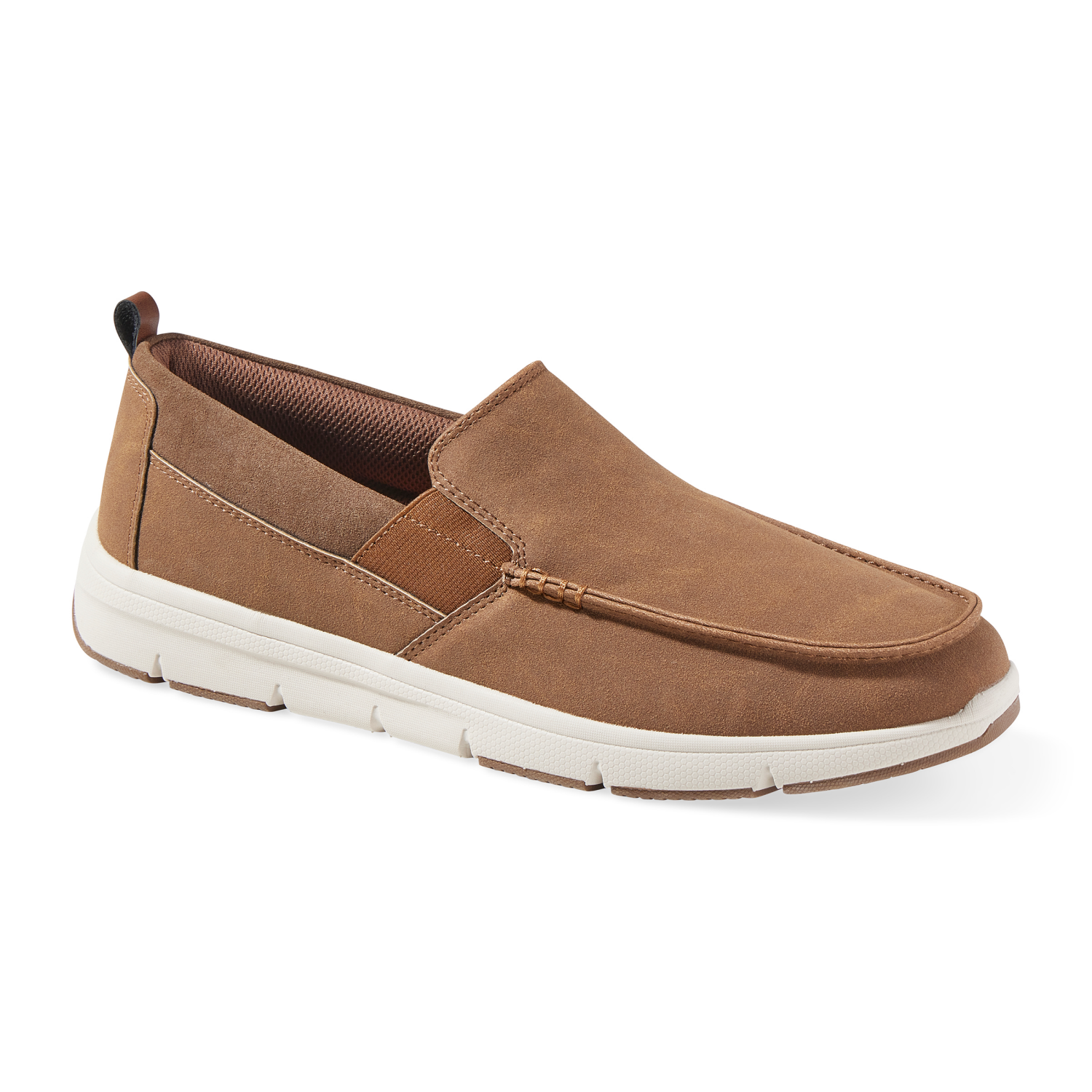 slide 1 of 6, Falls Creek Men's Loafer Slip On, Brown, Size 13, 1 ct