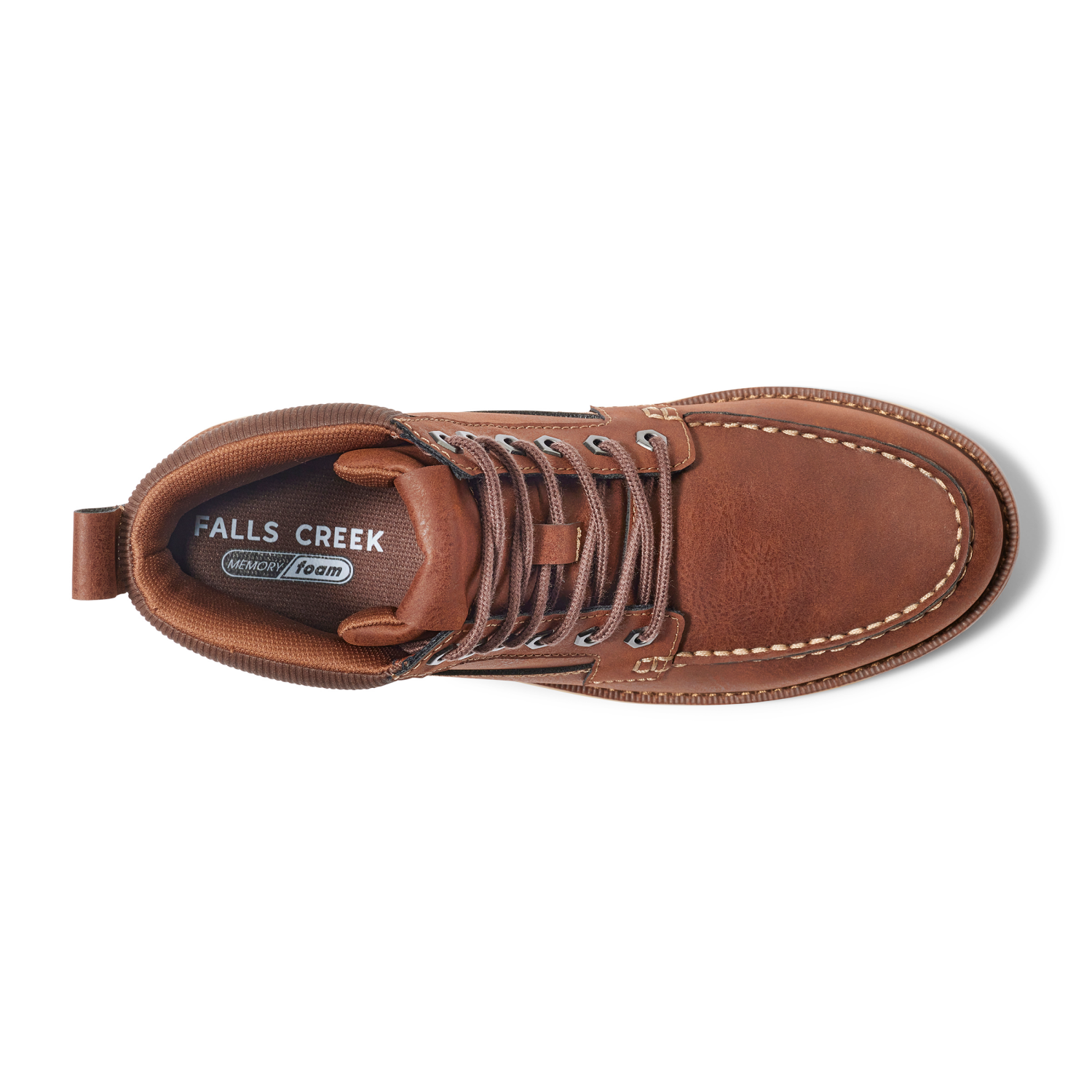 slide 6 of 6, Falls Creek Men's Bozeman Casual, Brown, Size 10, 1 ct